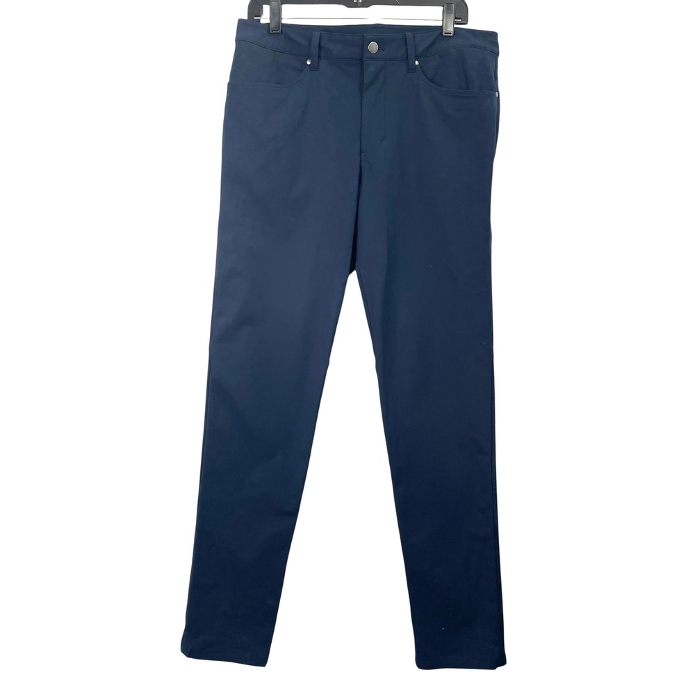 Lululemon ABC Slim Warpstreme 34" pants‎ True Navy Size 33